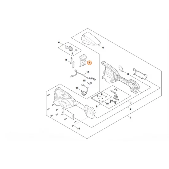STIHL  Moduł elektroniczny FA07 430 1400
